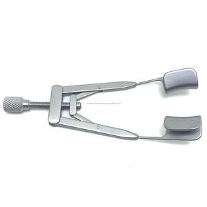 Espéculo Ocular Curvo de Acero Inoxidable, Instrumento Quirúrgico Oftálmico Reutilizable, Herramienta Médica ORL, Retractor Manual, CE ISO13485 - Product Image 4