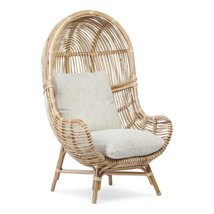 Premium Eco-Friendly Loft Rattan <b>Chair</b> Wicker <b>Egg</b> <b>Chair</b> Oversized Indoor Outdoor <b>Chair</b> for Bedroom Patio Backyard Living Room - Product Image 1