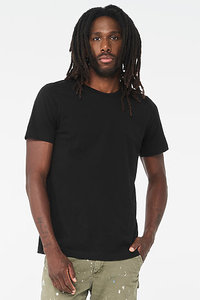 T-shirt basique à manches courtes décontracté unisexe, t-shirt vierge pour impression sérigraphique, tissu en coton doux de qualité supérieure - Product Image 3