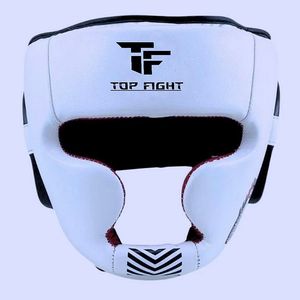 MMA Boxing Head Guard PU Leather Hook Loop Breathable Sparring Training Gear Unisex Digital Print - Product Image 2