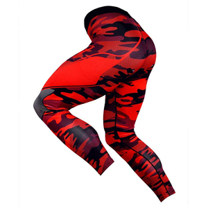 Wholesale <b>Men</b> <b>Compression</b> Clothing <b>Tights</b> Leggings Pants Suits High Solid Quick Dry Breathable 2-Piece Fitness Sports Football - Product Image 5