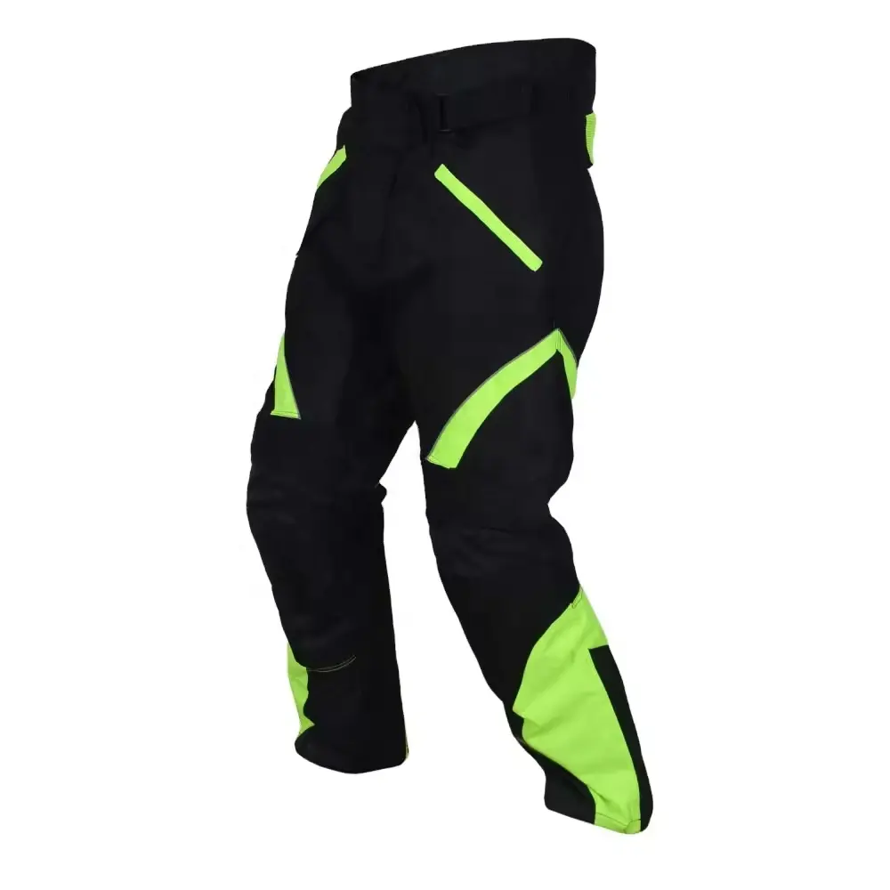 Pantalones de Seguridad Personalizados para Motocross, Pantalones de Protección con Cremallera, Listo PARA LA Aventura, Acolchado, Estampado