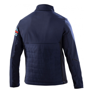 Vestes softshell de sport pour hommes, hiver, course, col montant, design personnalisé sur le devant, imperméables, respirantes, à capuche, haute qualité - Product Image 3
