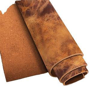 Lámina de Cuero Genuino 100% de Primera Calidad con Grano Corregido en Relieve, Resistente al Agua y al Viento, para Decoración del Hogar y Uso Artesanal - Product Image 1