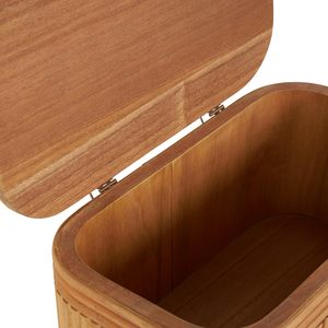 Handwoven Rattan Oval <b>Storage</b> <b>Box</b> With Lid Natural Wicker Organizer Case Eco Friendly Decorative <b>Storage</b> <b>Box</b> Set Home Use - Product Image 3