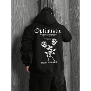 Sudadera con Capucha para Hombre, Corte Regular, Personalizable con Logotipo Bordado, Mangas Largas, Tallas Grandes, Transpirable, Invierno 2026, Venta al Por Mayor - Product Image 4