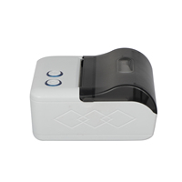 Imprimante thermique portable Brightek Mini 57 mm avec batterie 1200 mAh, interface USB+, noir et blanc, en stock