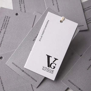 Etiquetas colgantes personalizadas impresas en relieve y serigrafiadas para ropa, etiquetas ecológicas de papel semillado para prendas, bolsos, zapatos y logotipos de lujo - Product Image 4