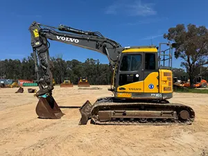 Excavadora de cadenas Volvo ECR145D con motor y caja de cambios hidráulicos HYDAC - Product Image 6