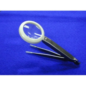 DK-726 แหนบขยายภาพ |   แหนบโลหะพร้อมแว่นขยาย - Product Image 1
