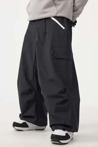 Pantalon de ski et de snowboard pour homme, de qualité supérieure, coupe ample, imperméable, coupe-vent, respirant, en tissu rip-stop Tex 10 000 mm, taille plus, hiver - Product Image 2