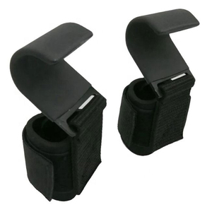สายรัดข้อมือแบบตะขอสำหรับยกน้ำหนักแบบ Heavy Duty ราคาโรงงาน OEM สำหรับการฝึกเดดลิฟท์ อุปกรณ์เสริมสร้างความแข็งแรงในยิม - Product Image 3