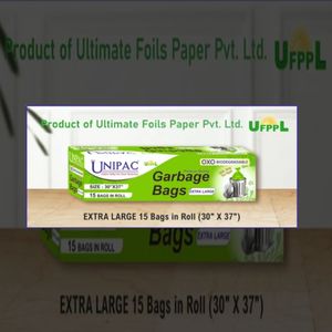 ถุงขยะย่อยสลายได้ขนาดใหญ่พิเศษ 24x32 นิ้ว เป็นมิตรกับสิ่งแวดล้อม สำหรับใช้ภายนอกและภายในอาคาร - Product Image 6