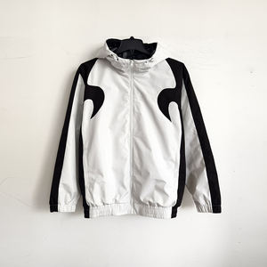 Ensemble de survêtement pour homme, veste coupe-vent zippée et short en nylon, ensemble deux pièces - Product Image 4