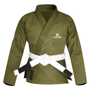 Uniforme de Karate Ligero, Lavado, Elástico y de Fácil Cuidado, 100% Algodón, Suave y Transpirable, Conjunto de Entrenamiento de Artes Marciales para Principiantes en Venta - Product Image 5