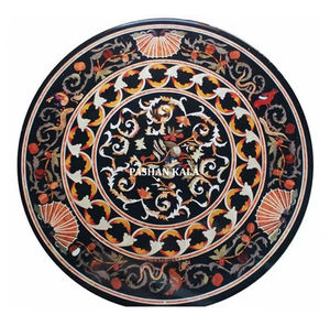 หินอ่อนสีดำแบบโบราณสำหรับตกแต่งคาเฟ่ - Product Image 5