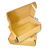 Boîtes en carton ondulé personnalisées avec logo imprimé en offset, auto-assemblables, en matériaux recyclés pour l'expédition de produits ménagers