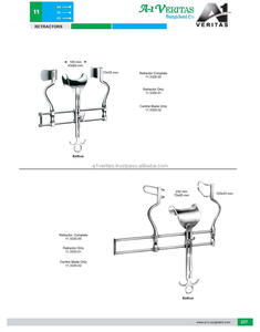 Retracteur abdominal manuel A-1 VERITAS Balfour certifié CE/ISO 13485, instruments chirurgicaux réutilisables de haute qualité |   Classe I - Product Image 6