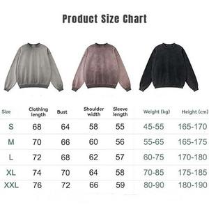 เสื้อสเวตเชิ้ตคอกลมโอเวอร์ไซส์รุ่นใหม่ปี 2026 สีพื้น ผ้าฝ้ายถัก 100% ใส่ได้ทั้งชายและหญิง สไตล์ลำลอง สำหรับใส่ในฤดูใบไม้ร่วง - Product Image 3