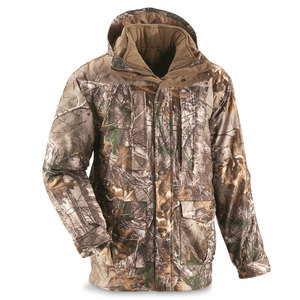 Veste de chasse imperméable et coupe-vent en softshell pour homme, design OEM personnalisé, imprimé, respirante pour l'hiver - Product Image 4
