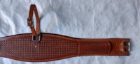 Sangle de Selle Western en Cuir Véritable Premium, Durable, avec Options Personnalisables pour le Travail à la Ferme et l'Équitation – Qualité Supérieure