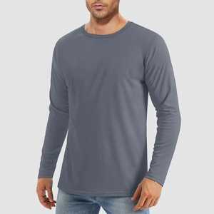 T-shirt basique 100 % coton avec impression de votre marque privée, design personnalisé, t-shirt léger pour homme, vente en gros de t-shirts pour homme. - Product Image 3