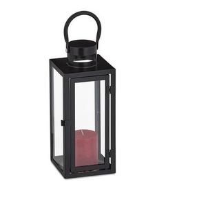 New Trending 2026 Metal <b>Small</b> Size Candle <b>Lantern</b> for Home Shiny Black Finish Candle Holder For Home & Garden Customized - Product Image 1