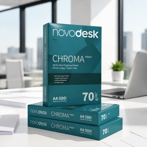 Papier copie blanc Novodesk A4 70g Fabriqué en Thaïlande (TH;24) novo desk CHROMA - Product Image 3