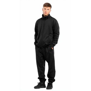 Conjuntos de Sudadera con Capucha y Pantalones Deportivos de Camuflaje para Hombre, Estilo Casual para Exteriores, Corte Holgado, Mangas Largas, Color Sólido, con Cierre de Cordón - Product Image 3