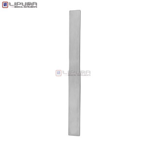Espátulas con Punta Curva de 8 mm, 15.5 cm de Longitud, Acero Inoxidable, Instrumento de Laboratorio y Médico para Mezclar Medicamentos - Product Image 2