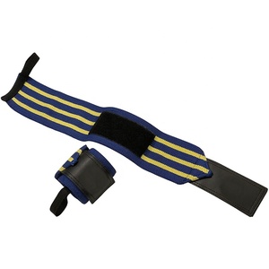 Poignets d'haltérophilie prix usine enveloppes de poignet robustes pour l'entraînement de musculation enveloppes de poignet réglables pour la dynamophilie - Product Image 1