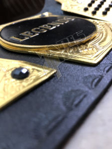 Ceintures de championnat du monde de boxe en équipe personnalisées, ceinture de titre de champion poids lourd - Product Image 3