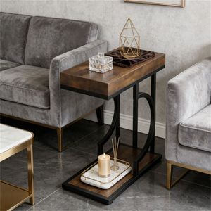 Narrow Edge Console <b>Table</b> for Coffee Tea or <b>Sofa</b> Versatile <b>Side</b> <b>Table</b> - Product Image 1