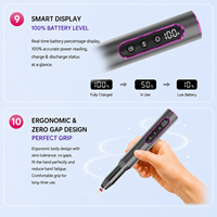 Machine à percer les ongles électrique portable, rechargeable par USB, stylo à ongles professionnel, outil de manucure, vente en gros d'usine OEM