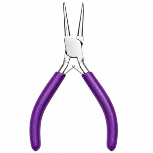 Round Nose Jewelry Pliers <b>Wire</b> Loop Forming Tool for Beading Earring Making <b>Craft</b> Repair Work - Product Image 1