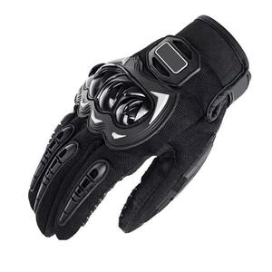 Gants de moto d'été respirants à doigts complets avec protection rigide des articulations et fonction tactile, style motard tactique pour le MOTOCROSS - Product Image 6