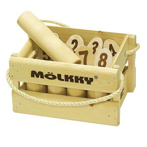Juego de Molkky de Madera Ecológico Woody24into7, Diseño Moderno, la Mejor Calidad, Hecho a Mano, Venta Directa de Fábrica, Uso en Exteriores - Product Image 3