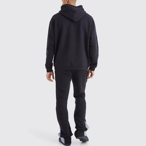 Conjunto Deportivo de Dos Piezas para Hombre, Corte Estándar, Sudadera con Capucha, Pantalones Deportivos, Ropa Deportiva de Algodón para Gimnasio - Product Image 5
