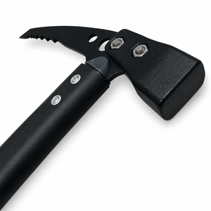 Hacha de Montañismo CE con Cabeza de Acero Aleado Certificada por la UIAA, Mango de Aleación de Aluminio Curvado, Modelo HM A970 B Estándar 710g - Product Image 2