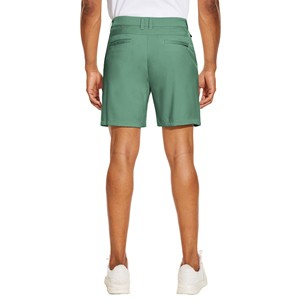 Shorts de golf personnalisés pour hommes, séchage rapide et évacuation de l'humidité, polyester et élasthanne, couleur unie, décontractés, pour l'entraînement - Product Image 2