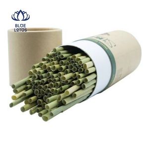 หลอดดูดน้ำไม้ไผ่ขัดเงา OP GRADE สำหรับดื่มเครื่องดื่มและใช้ในร้านอาหาร - Product Image 1