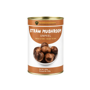 Champiñones enlatados premium en salmuera, pelados enteros, OEM, marca privada, listos para comer, 15/30 oz, larga vida útil, proveedor de Vietnam - Product Image 1