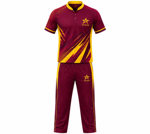 Uniforme de Cricket para Club o Liga, Tela Transpirable para Mayor Comodidad, Uniforme de Cricket Personalizado al por Mayor con Logotipos de Patrocinadores del Equipo - Product Image 3