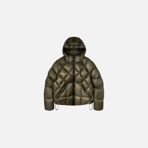 Custom Translucent Fabric Down Jacket Designer Streetwear Winter Plus Size Hombre <b>Bubble</b> <b>Coats</b> Quilted Crop Puffer Jacket Man - Product Image 3