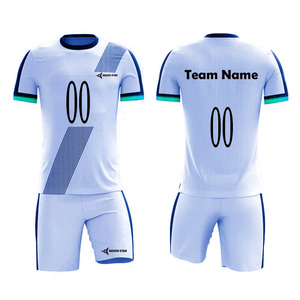 <b>DSI</b> Custom Soccer Uniform 100% Polyester Plaid Front Printed Sublimation Breathable Short Sleeve Spring Club Kit Custom Team - Product Image 1