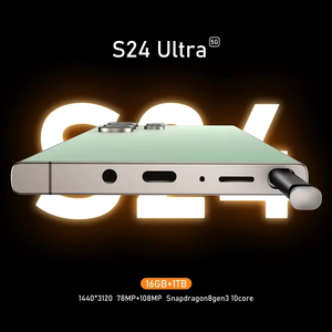 โทรศัพท์มือถือ S24 Ultra 5G รุ่นโดดเด่น ขนาด 7.3 นิ้ว หน่วยประมวลผล QuadCore หน่วยความจำ 16GB+1TB กล้องหลัง 108MP HD แบตเตอรี่ความจุสูง 8000mAh - Product Image 4