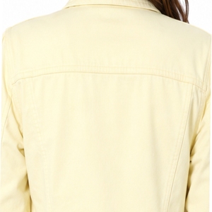 Chaqueta Vaquera Lavada de Otoño para Mujer, Moda Moderna con Bordado YDS, Manga Larga, Cuello Camisero, Estilo Otoñal, Diseño Personalizado - Product Image 5