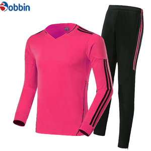 Conjunto Deportivo de Alta Calidad con Logotipo Personalizado, Chándal de Entrenamiento para Hombre, Uniforme de Fútbol, Jersey de Manga Larga con Cuello en V y Pantalones a Rayas - Product Image 3