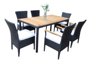 PRCF-005 - Poly Rattan <b>Dining</b> <b>Set</b> for <b>Bistro</b>/Restaurant - Product Image 2