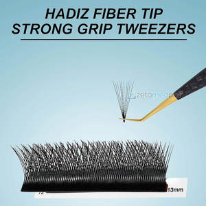 Pinces à cils de précision pour l'application d'extensions, pinces à cils professionnelles en gros, fournitures de salon - Product Image 5